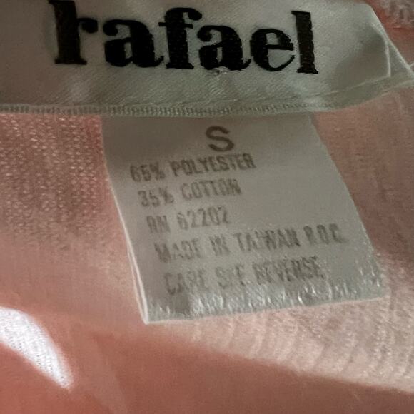 Rafael Small Pink Jeweled Sweatshirt, Vintage 1990s, Good Condition - Picture 6 of 11